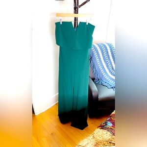 Emerald romper Zips in back. Size Large